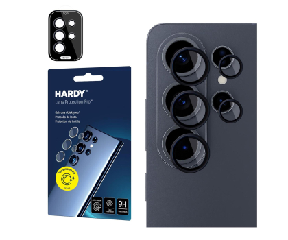 Szkło i folia ochronna 3mk HARDY Lens Protection Pro Black do Samsung Galaxy S26 Ultra